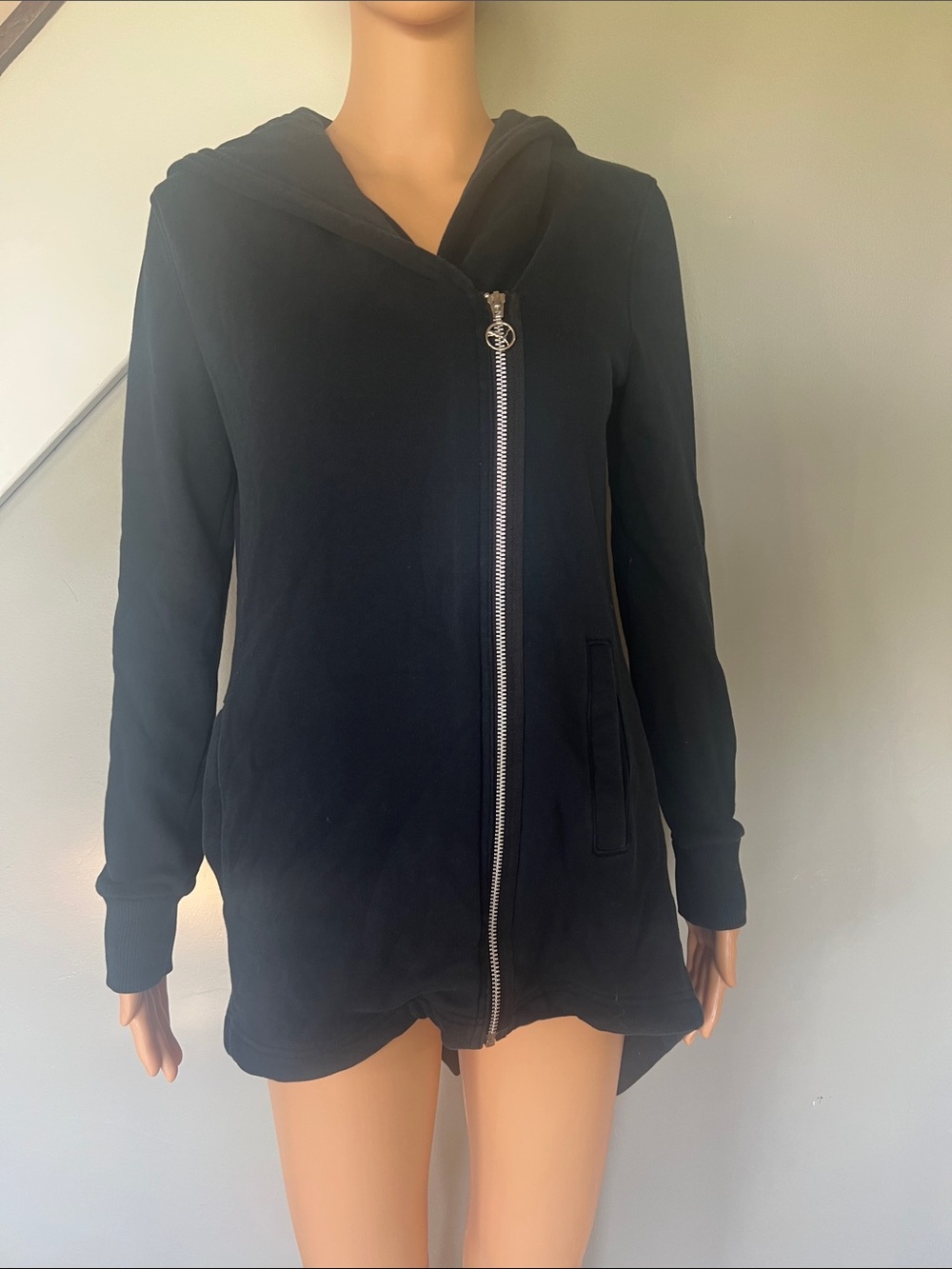 Women's puma Black Hooded jacket